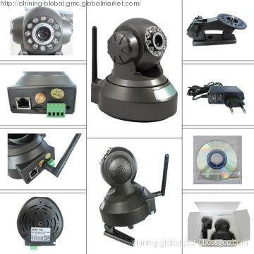 Wireless P2P ip camera with H.264 and IR-CUT, support motion detection